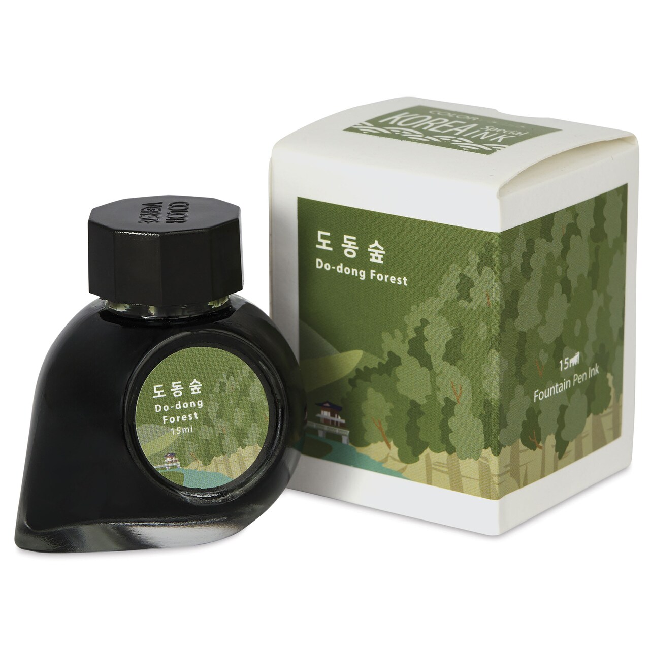 Colorverse Korea Special Fountain Pen Ink - 58 Do-dong Forest, 15 ml